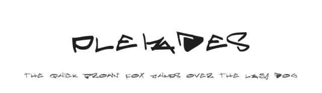 Pleiades by Casa Phunk Phonts — Script Handwritten Font