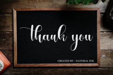 Plug N Play Font by Natural Ink — Script Handwritten Font — thumbnail 7