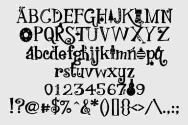 PN Christmas Town Font by Illustration Ink — Script Handwritten Font — thumbnail 2