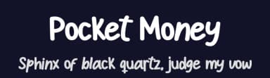 Pocket Money by GFR Creative — Script Handwritten Font — thumbnail 2