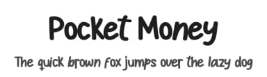 Pocket Money by GFR Creative — Script Handwritten Font — thumbnail 1