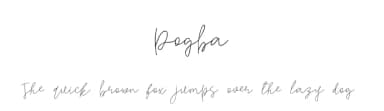 Pogba by Mr. Typeman — Script Handwritten Font — thumbnail 1