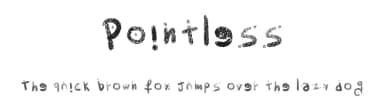 Pointless by Ludovica Lanciotti — Script Handwritten Font — thumbnail 1