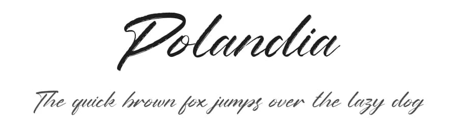Polandia by Graphicfresh — Script Handwritten Font