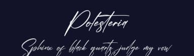 Polesteria by Letterena Studios — Script Handwritten Font — thumbnail 2