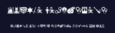 Police Department by Woodcutter — Dingbats Font — thumbnail 2