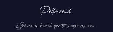 Pollaroid by Green Adventure Studio — Script Handwritten Font — thumbnail 2