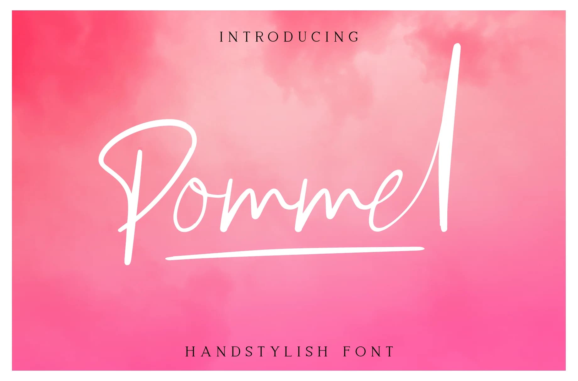 Pommel Font by craftsupplyco — Script Handwritten Font