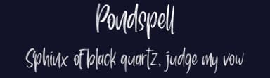 Pondspell by Din Studio — Script Handwritten Font — thumbnail 2