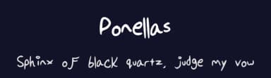 Ponellas by Rosie Collison — Script Handwritten Font — thumbnail 2
