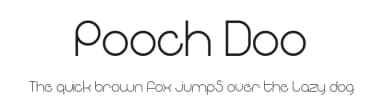 Pooch Doo by Chequered Ink — Sans Serif Font — thumbnail 1