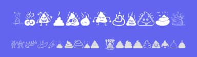 Poop by Woodcutter — Dingbats Font — thumbnail 3