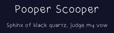 Pooper Scooper by Jaimie — Script Handwritten Font — thumbnail 2