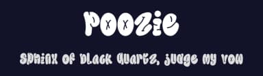Poozie by Dhabee Studio — Script Handwritten Font — thumbnail 2