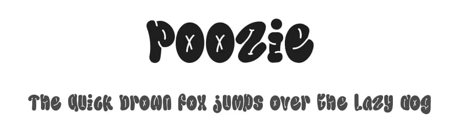 Poozie by Dhabee Studio — Script Handwritten Font