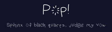 Pop! by Nerdle Pants — Script Handwritten Font — thumbnail 2
