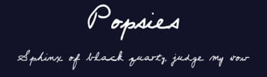 Popsies by StimulEye Fonts — Script Handwritten Font — thumbnail 2