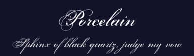 Porcelain by Misprinted Type — Script Handwritten Font — thumbnail 2