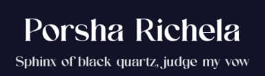 Porsha Richela by UI Creative — Serif Font — thumbnail 2