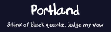 Portland by Brandon Burkeen — Script Handwritten Font — thumbnail 2