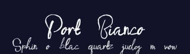 Porto Bianco by Nariswari Creative — Script Handwritten Font — thumbnail 2