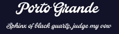 Porto Grande by Måns Grebäck — Script Handwritten Font — thumbnail 2