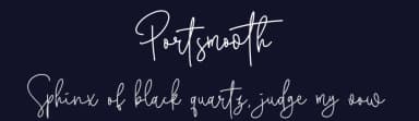 Portsmooth by Abo Daniel Studio — Script Handwritten Font — thumbnail 2
