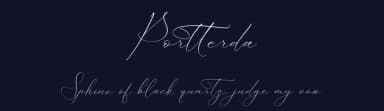 Portterda by Storytype Studio — Script Handwritten Font — thumbnail 2