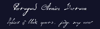 Portugues Arcaico Lectura by Intellecta Design — Script Handwritten Font — thumbnail 2