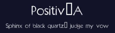 Positiv-A by Billy Argel Fonts ® — Script Handwritten Font — thumbnail 2