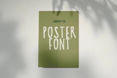 Poster Font by lunarctic — Script Handwritten Font — thumbnail 2