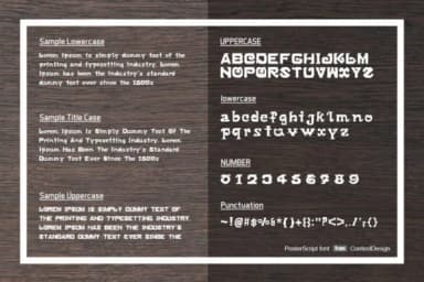 Poster Script Font by ContestDesign — Script Handwritten Font — thumbnail 6