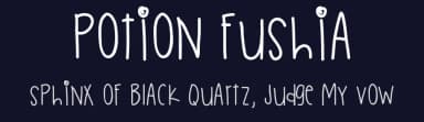 Potion Fushia by Des Gomez — Script Handwritten Font — thumbnail 2