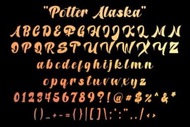 Potter Alaska Font by aldedesign — Script Handwritten Font — thumbnail 5