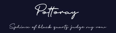 Pottoray by Letter Battoyart — Script Handwritten Font — thumbnail 2