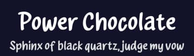 Power Chocolate by MJType — Script Handwritten Font — thumbnail 2