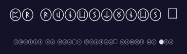 PR Runestones 2 by Peter Rempel — Dingbats Font — thumbnail 2