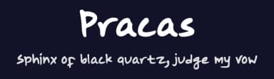 Pracas by Pracas Upreti — Script Handwritten Font — thumbnail 2