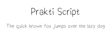 Prakti Script by Alboeve — Script Handwritten Font — thumbnail 1