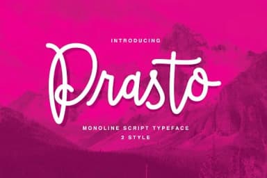 Prasto Font by Ian Mikraz — Script Handwritten Font — thumbnail 1
