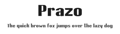 Prazo by Marco Antonio Ramirez Murga — Sans Serif Font — thumbnail 1