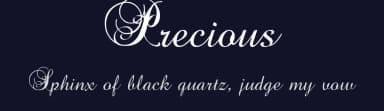 Precious by Bolt Cutter Design-Industrial Strength — Script Handwritten Font — thumbnail 2