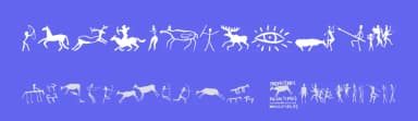 Prehistoric Paintings by Woodcutter — Dingbats Font — thumbnail 3
