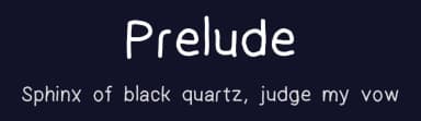 Prelude by James Hamelton Jr — Script Handwritten Font — thumbnail 2
