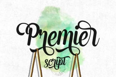 Premier Font by Fontdation — Script Handwritten Font — thumbnail 1