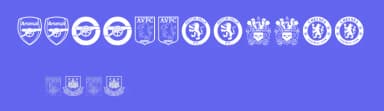 Premier League by Ding Bang — Dingbats Font — thumbnail 3