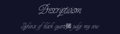 Prescriptivism by Xerographer Fonts — Script Handwritten Font — thumbnail 2