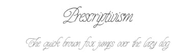 Prescriptivism by Xerographer Fonts — Script Handwritten Font — thumbnail 1