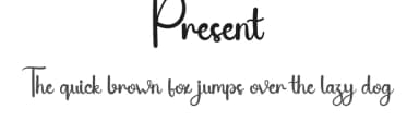 Present by Andi Moz — Script Handwritten Font — thumbnail 1