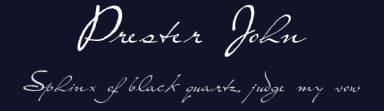 Prester John by Intellecta Design — Script Handwritten Font — thumbnail 2